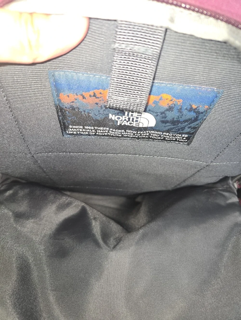 The North Face Backpack Recon In Boysenberry Color